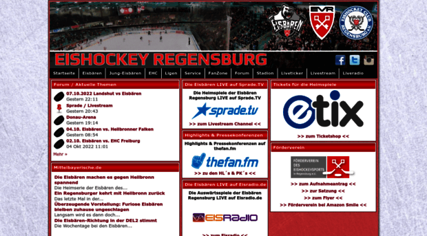 eishockey-regensburg.de