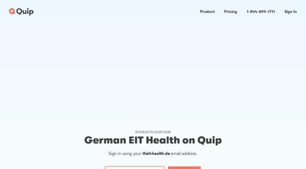 eithealth.quip.com