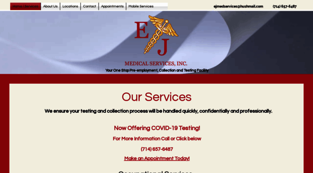 ejmedicalservices.com