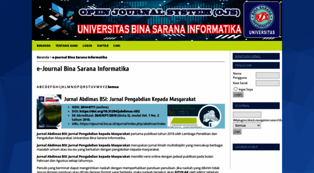 ejournal.bsi.ac.id