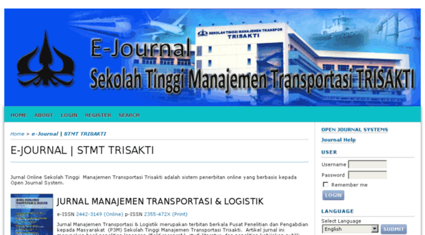 ejournal.stmt-trisakti.ac.id