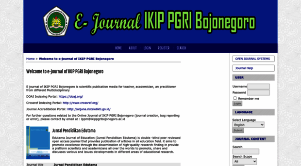 ejurnal.ikippgribojonegoro.ac.id