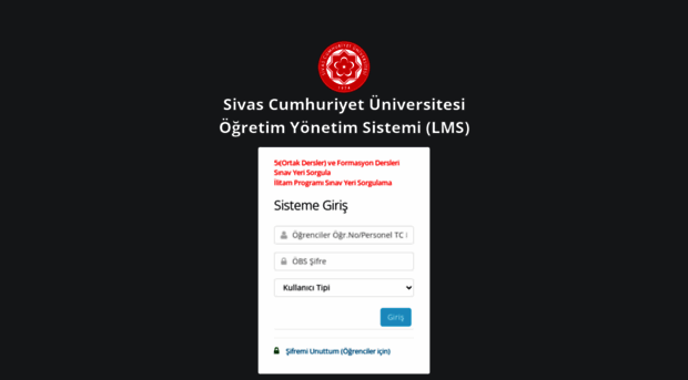 ekampus.cumhuriyet.edu.tr