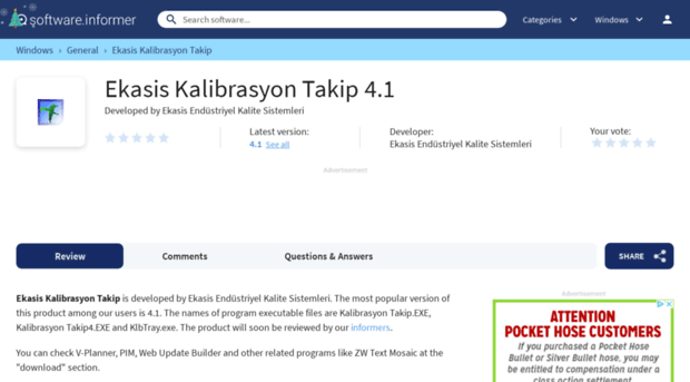 ekasis-kalibrasyon-takip.software.informer.com