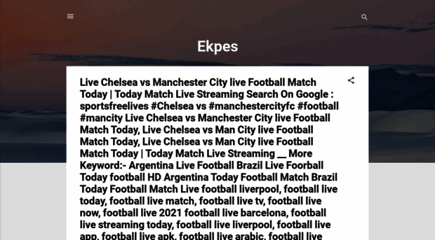 ekpesfootball.blogspot.com