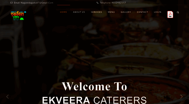 ekveeracaterers.com