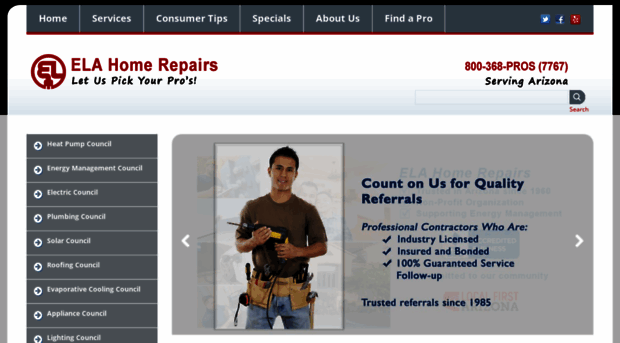 elahomerepairs.org