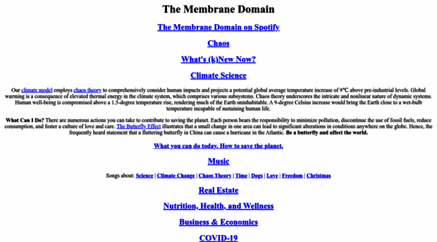 elaine.membrane.com