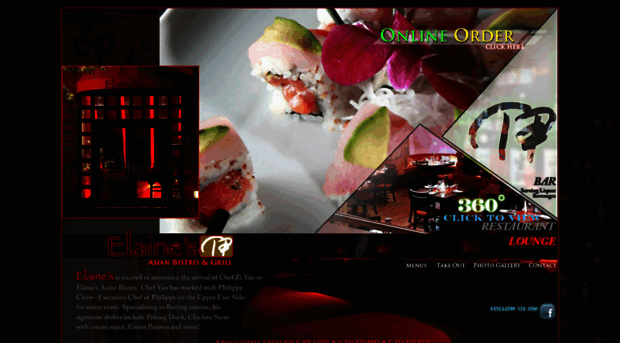 elainesbistro.com