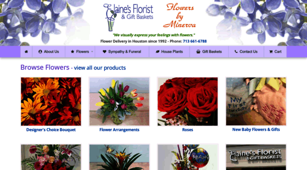 elainesflorist.com