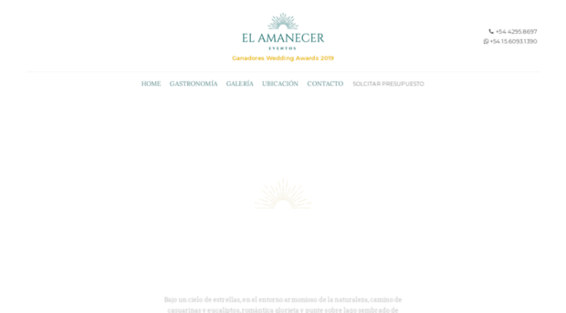 elamanecereventos.com.ar