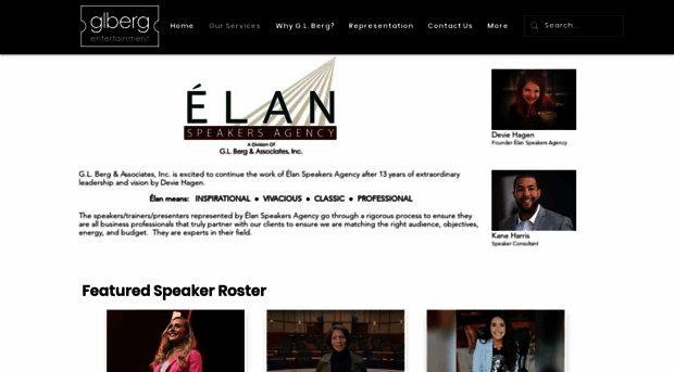 elanspeakersagency.com