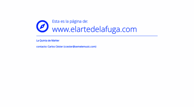 elartedelafuga.com