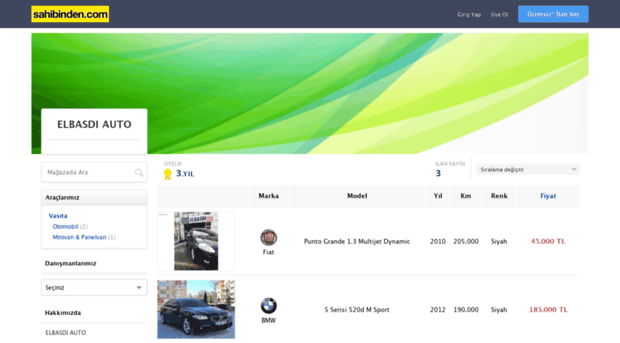 elbasdiautokastamonu.sahibinden.com