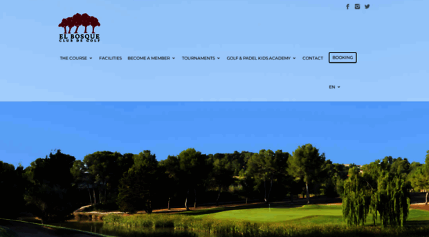 elbosquegolf.com