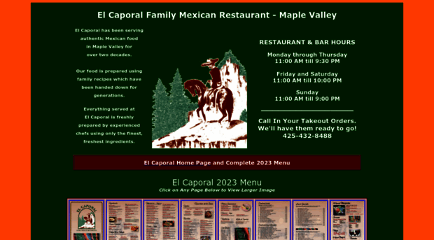 elcaporalmaplevalley.com