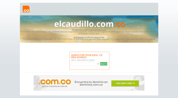 elcaudillo.com.co