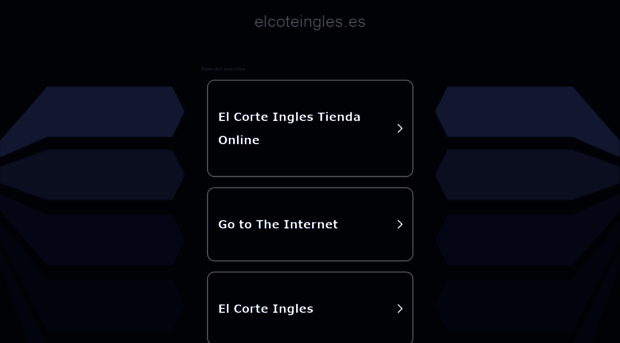 elcoteingles.es