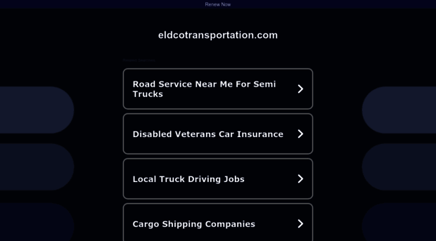 eldcotransportation.com