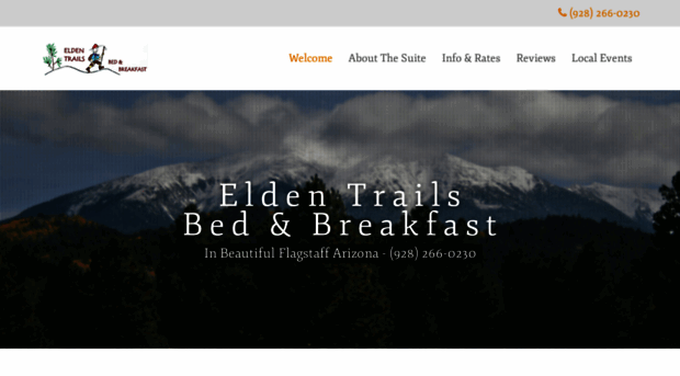 eldentrailsbedandbreakfast.com