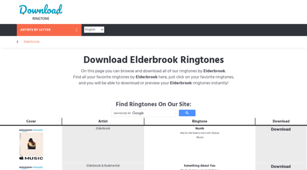 elderbrook.download-ringtone.com