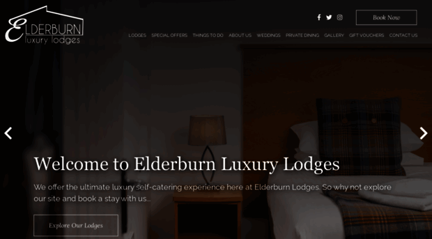 elderburnlodges.co.uk