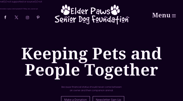 elderpawsfoundation.org