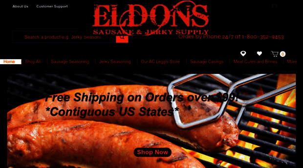 eldonsausage.com