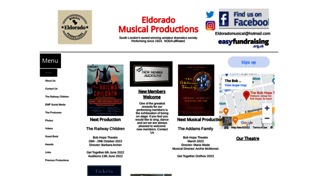 eldoradomusicalproductions.co.uk