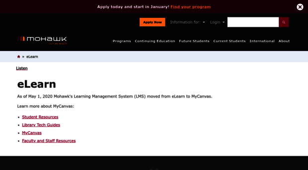 elearn.mohawkcollege.ca