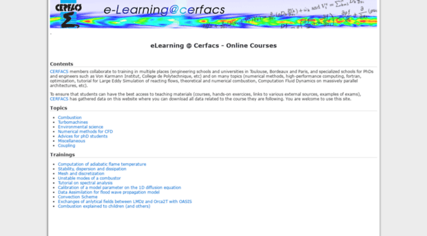 elearning.cerfacs.fr