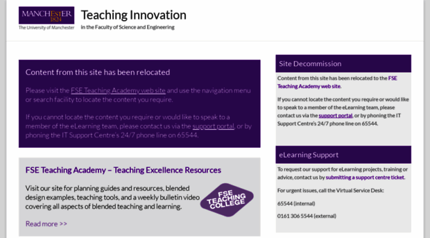 elearning.fse.manchester.ac.uk