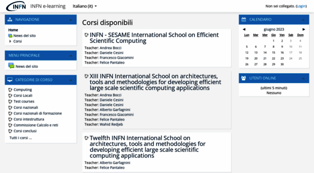 elearning.infn.it