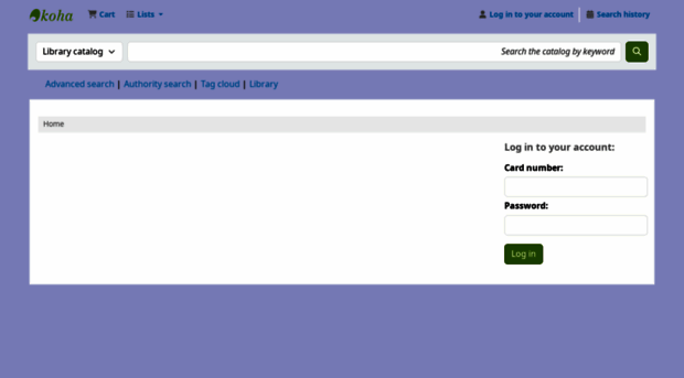 elearning.kpp.ac.zw - Koha online catalog - Elearning Kpp