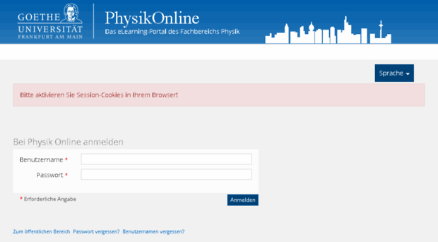 elearning.physik.uni-frankfurt.de