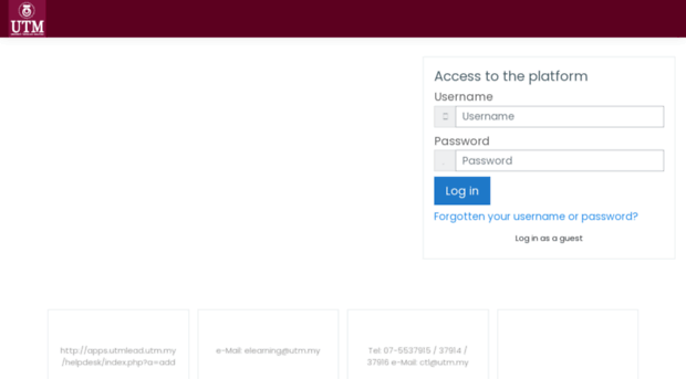 elearning.utm.my