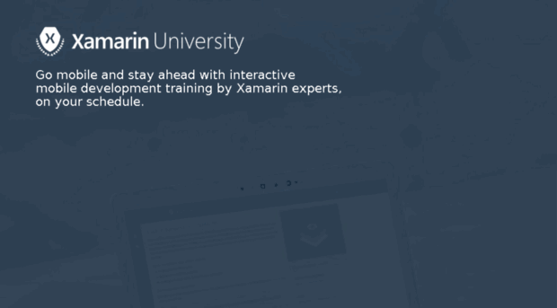 elearning.xamarin.com