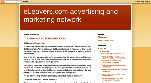 eleaversadvertisingnmarketingnetwork.blogspot.com