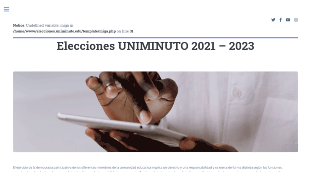 elecciones.uniminuto.edu