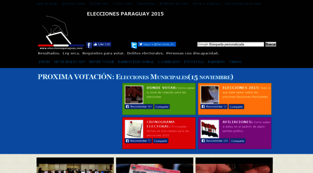 eleccionesparaguay.com