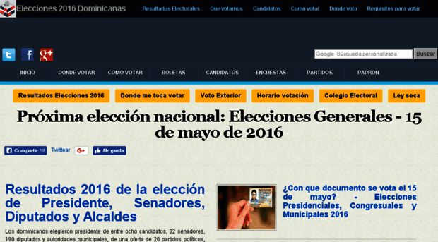 eleccionesrepublicadominicana.com