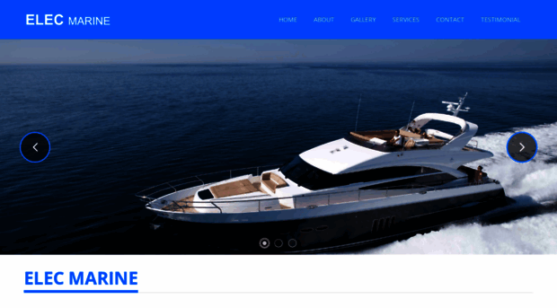 elecmarine.co.uk