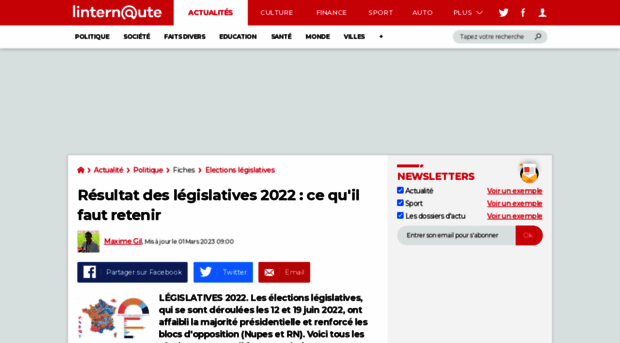 election-legislative.linternaute.com