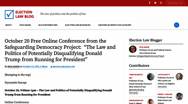 electionlawblog.org