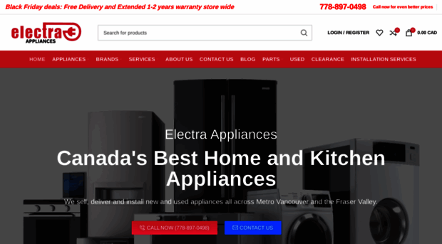 electraappliances.ca