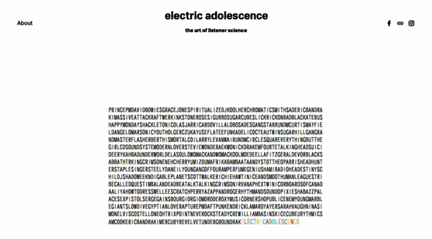 electricadolescence.com