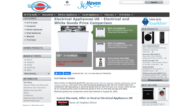 electricalappliancesuk.com