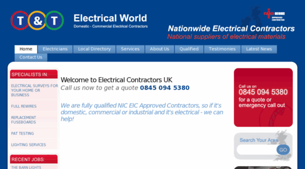 electricalcontractoruk.com
