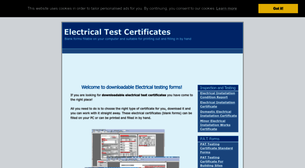 electricaltestcertificates.co.uk