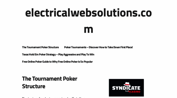 electricalwebsolutions.com